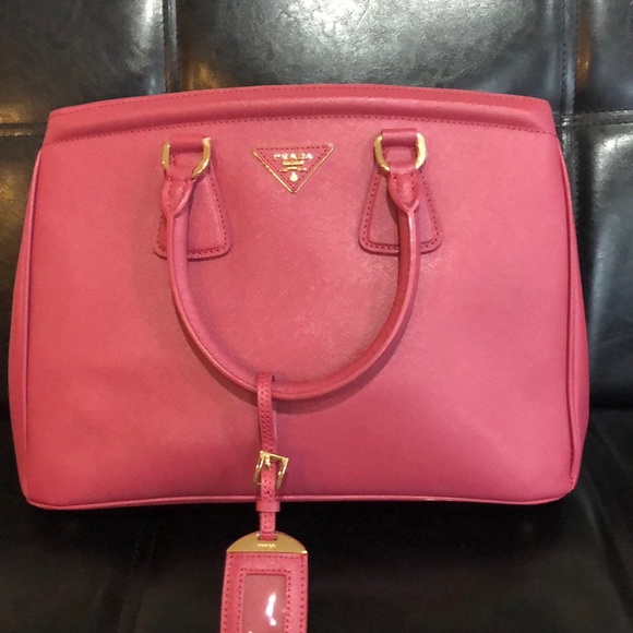 **AUTHENTIC** Prada Saffiano Lux Large Tote Bag - Picture 1 of 8